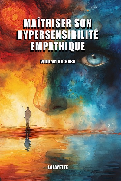 Couverture du livre, un petit personnage est sous le regard d’un grand œil
