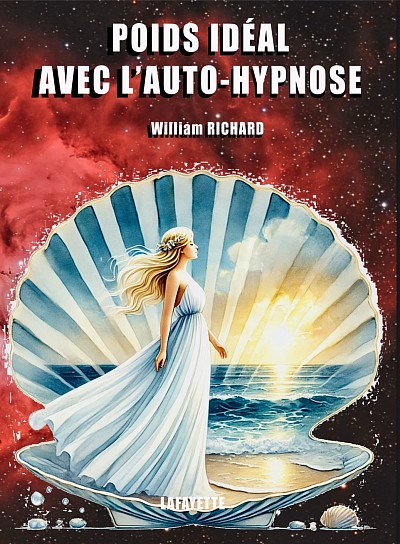 Couverture du livre : une femme debout dans un coquillage au bord de la mer
